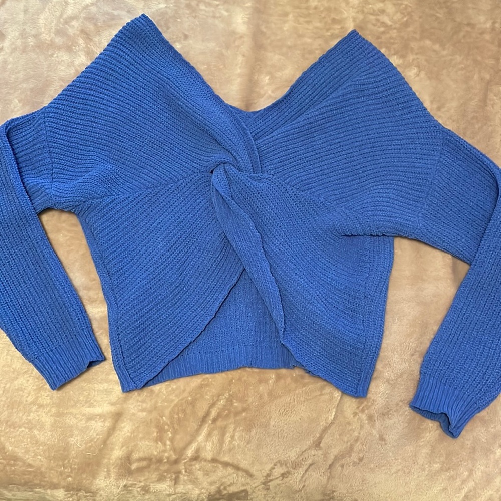 off shoulder sweater